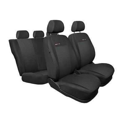 YARDIC coprisedili Coprisedile Per Auto Universale In Pelle A 5 Posti +  Lino Per Seat Per Leon Per Arona Per Ateca Accessori Auto Interni Copri  Sedile Auto (Colore : O-Gray 5 Seat) 