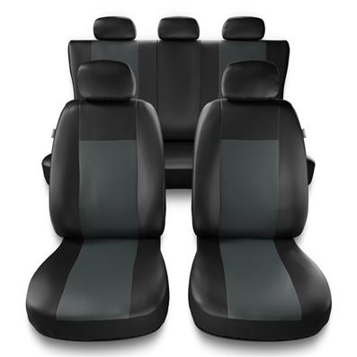 Coprisedili per Lancia Y, Ypsilon I, II, III, IV (1985-2019) - fodere  sedili universali - set coprisedili auto - Auto-Dekor - Comfort - nero nero