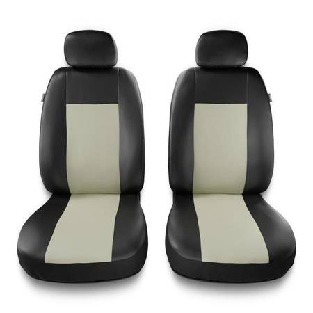 Coprisedili anteriori per Mercedes-Benz CL W140, W215, W216 (1996-2013) - fodere  sedili universali - set coprisedili auto - Auto-Dekor - Comfort 1+1 - beige  beige