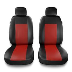 Coprisedili anteriori per Alfa Romeo 156 I, II (1997-2007) - fodere sedili universali - set coprisedili auto - Auto-Dekor - Comfort 1+1 - rosso