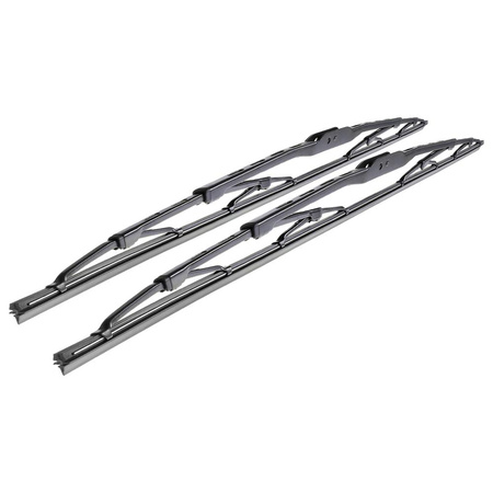 Spazzole tergicristallo anteriori per Land Rover Range Rover II SUV (09.1994-08.2002) - tergicristalli auto - lame tergilunotto - Motgum - spazzole standard