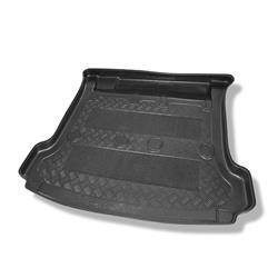 Vasca baule per Peugeot 308 SW (10.2007-05.2014) - tappetino per bagagliaio - tappeto bagagliaio per auto - Aristar - Standard - 5/7 sedili (sedili 3a fila presenti in auto oppure rimossi)