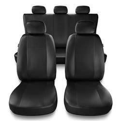 Coprisedili per Alfa Romeo 156 I, II (1997-2007) - fodere sedili universali - set coprisedili auto - Auto-Dekor - Comfort - nero