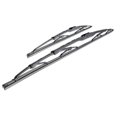 Spazzole tergicristallo anteriori per Opel Agila B Hatchback (03.2008-08.2015) - tergicristalli auto - lame tergilunotto - Motgum - spazzole standard