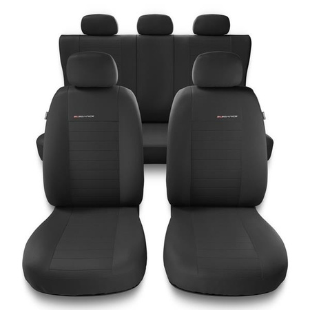 Coprisedili per Skoda Karoq (2017-2019) - fodere sedili universali - set coprisedili auto - Auto-Dekor - Elegance - P-4