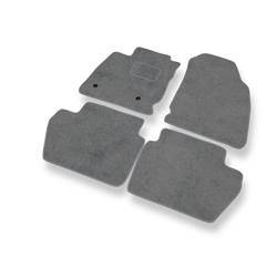 Tappetini auto in velluto per Ford EcoSport II (2018-2022) - tappeti auto grigio - DGS Autodywan