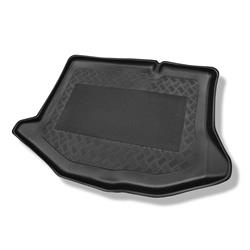 Vasca baule per Ford Fiesta VI Hatchback (10.2008-06.2017) - tappetino per bagagliaio - tappeto bagagliaio per auto - Aristar - Standard - portabagagli inferiore; senza pavimento doppio del portabagagli; con ali