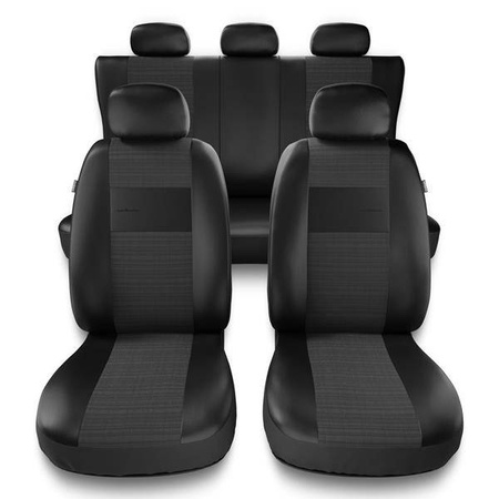 Coprisedili per Alfa Romeo 166 I, II, III (1998-2007) - fodere sedili universali - set coprisedili auto - Auto-Dekor - Exclusive - E4