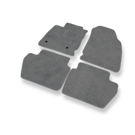 Tappetini auto in velluto per Ford EcoSport II (2018-2022) - tappeti auto grigio - DGS Autodywan