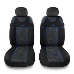 Coprisedili anteriori universali per Seat Ibiza I, II, III, IV, V (1984-2019) - Auto-Dekor - Stylus 1+1 - blu