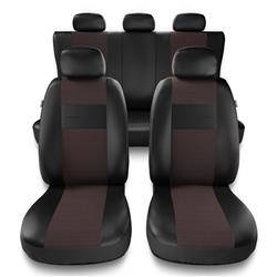 Coprisedili per Opel Agila A, B (2000-2014) - fodere sedili universali - set coprisedili auto - Auto-Dekor - Exclusive - E5