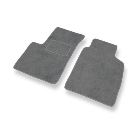 Tappetini auto in velluto per Fiat Panda II (2003-2012) - tappeti auto grigio - DGS Autodywan