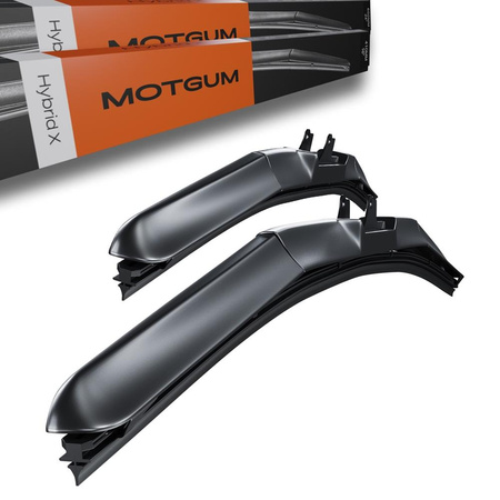Spazzole tergicristallo anteriori per Opel Mokka II SUV (11.2020-....) - tergicristalli auto - lame tergilunotto - Motgum - spazzole ibride X