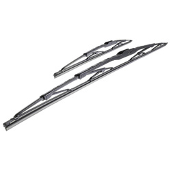 Spazzole tergicristallo anteriori per Hyundai i20 I, II Hatchback (12.2008-2020) - tergicristalli auto - lame tergilunotto - Motgum - spazzole standard
