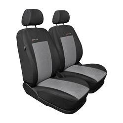 Coprisedili su misura per Fiat Fiorino Van (2009-2016) solo sedili anteriori - fodere sedili - set coprisedili auto - Auto-Dekor - Elegance - P-2