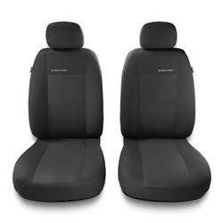 Coprisedili anteriori per Fiat Punto Grande, Evo, 2012 (2005-2018) - fodere sedili universali - set coprisedili auto - Auto-Dekor - Elegance 1+1 - P-3