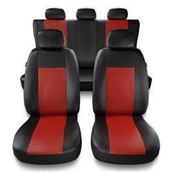 Coprisedili per Alfa Romeo 166 I, II, III (1998-2007) - fodere sedili universali - set coprisedili auto - Auto-Dekor - Comfort - rosso
