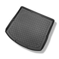 Vasca baule per Volkswagen Touran I 1T Monovolume (09.2010-08.2015) - tappetino per bagagliaio - tappeto bagagliaio per auto - Aristar - Guardliner - 7 posti; sedili 3a fila abbassati
