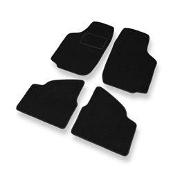 Tappetini auto in feltro per Opel Corsa C (2000-2006) - tappeti auto nero - DGS Autodywan