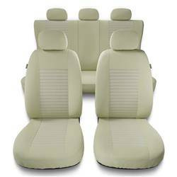 Coprisedili per Alfa Romeo 159 (2005-2011) - fodere sedili universali - set coprisedili auto - Auto-Dekor - Modern - MC-3 (beige)
