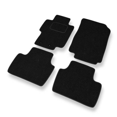 Tappetini auto in feltro per Honda Accord VII (2003-2007) - tappeti auto nero - DGS Autodywan