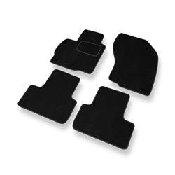 Tappetini auto in velluto per Mitsubishi ASX (2010-2021) - tappeti auto nero - DGS Autodywan