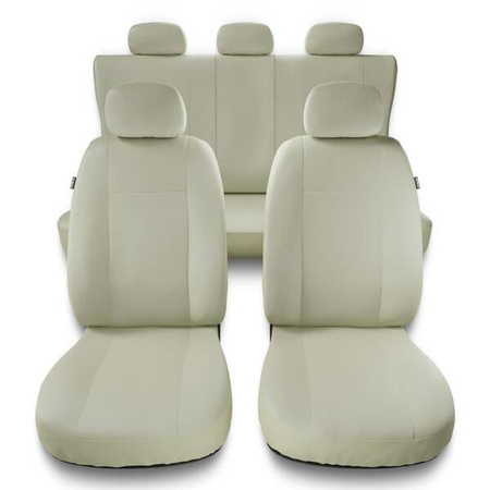 Coprisedili per Renault Talisman (2015-2023) - fodere sedili universali - set coprisedili auto - Auto-Dekor - Comfort Plus - beige