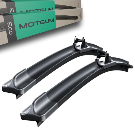 Spazzole tergicristallo anteriori per Mercedes-Benz Classe G W463 SUV (09.1989-2018) - tergicristalli auto - lame tergilunotto - Motgum - spazzole piatte ECO