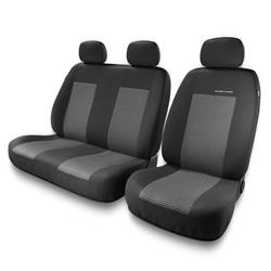 Coprisedili per Iveco Daily II, III, IV, V, VI (1990-2019) - fodere sedili universali - set coprisedili auto - Auto-Dekor - Elegance 2+1 - P-2