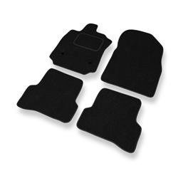Tappetini auto in feltro per Renault Captur (2013-2019) - tappeti auto nero - DGS Autodywan