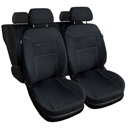 Coprisedili per Mercedes-Benz Classe E W212, W213 (2009-2019) - fodere sedili universali - set coprisedili auto - Auto-Dekor - RS - nero