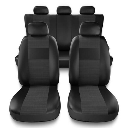 Coprisedili per Renault Talisman (2015-2023) - fodere sedili universali - set coprisedili auto - Auto-Dekor - Exclusive - E4