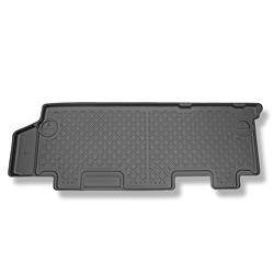 Tappetini auto in TPE per Volkswagen Caravelle T5, T6, T6.1 Van (2003-2024) - tappeti auto neri - Aristar - Guardliner - seconda fila - completo - 1 pz.