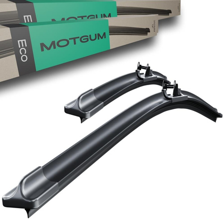 Spazzole tergicristallo anteriori per Opel Mokka I SUV (09.2012-10.2020) - tergicristalli auto - lame tergilunotto - Motgum - spazzole piatte ECO