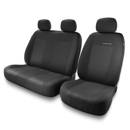 Coprisedili per Iveco Daily II, III, IV, V, VI (1990-2019) - fodere sedili universali - set coprisedili auto - Auto-Dekor - Elegance 2+1 - P-3