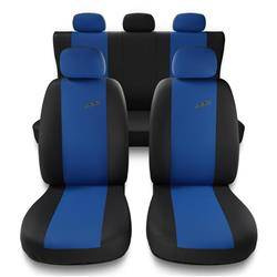 Coprisedili per Daewoo Matiz (1997-2004) - fodere sedili universali - set coprisedili auto - Auto-Dekor - XR - blu