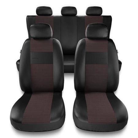 Coprisedili per Opel Agila A, B (2000-2014) - fodere sedili universali - set coprisedili auto - Auto-Dekor - Exclusive - E5