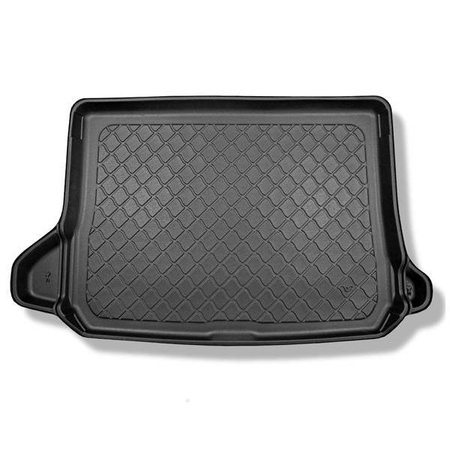 Vasca baule per Audi Q2 GA SUV (10.2016-....) - tappetino per bagagliaio - tappeto bagagliaio per auto - Aristar - Guardliner - per piano di carico regolabile in posizione alta (filo della soglia di carico piatto); cavità amovibili