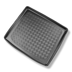 Vasca baule per Audi Q3 F3 SUV (08.2018-....) - tappetino per bagagliaio - tappeto bagagliaio per auto - Aristar - Basic - vano superiore (piano di carico piatto); piano di carico regolabile in posizione più alta; anche per la versione Quattro