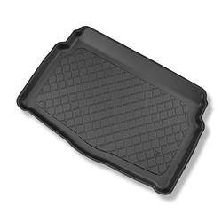 Vasca baule per Volkswagen Golf VIII Hatchback (12.2019-....) - tappetino per bagagliaio - tappeto bagagliaio per auto - Aristar - Guardliner - portabagagli inferiore; piano di carico regolabile nella posizione più bassa; con ruota di scorta o kit di ripa
