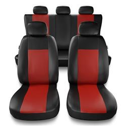 Coprisedili per Alfa Romeo 156 I, II (1997-2007) - fodere sedili universali - set coprisedili auto - Auto-Dekor - Comfort - rosso