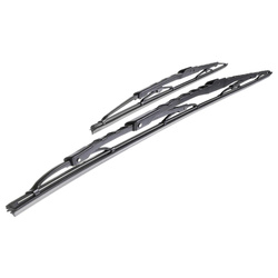 Spazzole tergicristallo anteriori per Nissan Qashqai II Crossover (12.2013-2021) - tergicristalli auto - lame tergilunotto - Motgum - spazzole standard