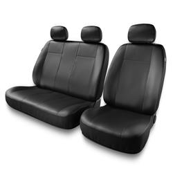 Coprisedili per Mercedes-Benz Vito W638, W639 (1996-2014) - fodere sedili universali - set coprisedili auto - Auto-Dekor - Comfort 2+1 - nero