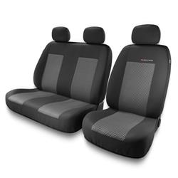 Coprisedili per Volkswagen Crafter I, II (2006-2019) - fodere sedili universali - set coprisedili auto - Auto-Dekor - Elegance 2+1 - P-2