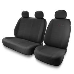 Coprisedili per Volkswagen Crafter I, II (2006-2019) - fodere sedili universali - set coprisedili auto - Auto-Dekor - Elegance 2+1 - P-4