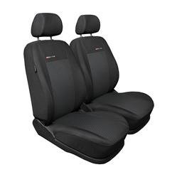 Coprisedili su misura per Fiat Doblo III Cargo Van (2009-2016) - fodere sedili - set coprisedili auto - Auto-Dekor - Elegance - P-3