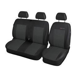 Coprisedili su misura per Fiat Doblo IV Van (2015-2019) - fodere sedili - set coprisedili auto - Auto-Dekor - Elegance - P-1