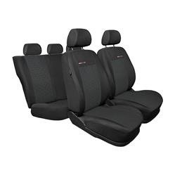 Coprisedili su misura per Seat Mii Hatchback (2011-2018) seconda fila: sedile posteriore intero - fodere sedili - set coprisedili auto - Auto-Dekor - Elegance - P-1