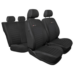 Coprisedili su misura per Skoda Rapid Liftback, Spaceback (2012-2019) nessun copribracciolo posteriore - fodere sedili - set coprisedili auto - Auto-Dekor - Elegance - P-4