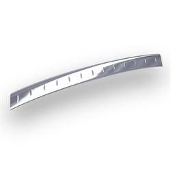 Protezione per paraurti posteriore in acciaio per Opel Vectra C Hatchback (5 porte) - (2003-2008) - Croni - Gocce - argento (lucido)